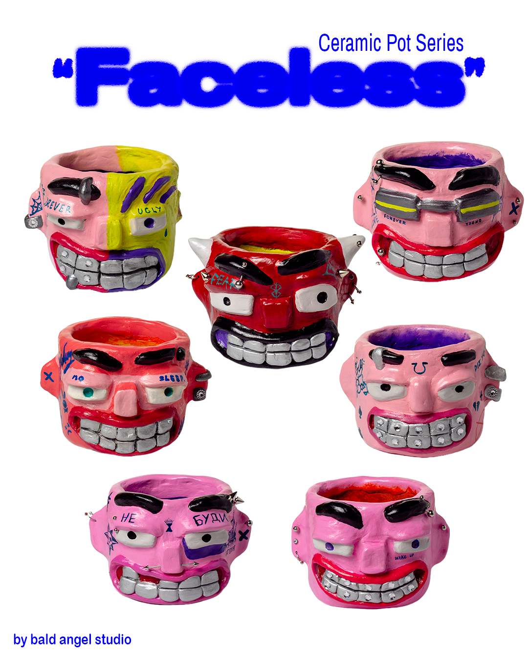 Faceless Cermic Pots