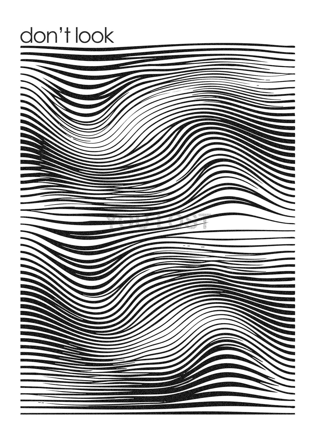 Don't look 50X70